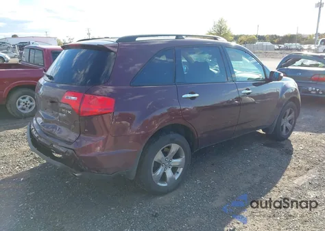2008 Acura Mdx Sport Package from USA, damaged, VIN 2HNYD28848H502914
